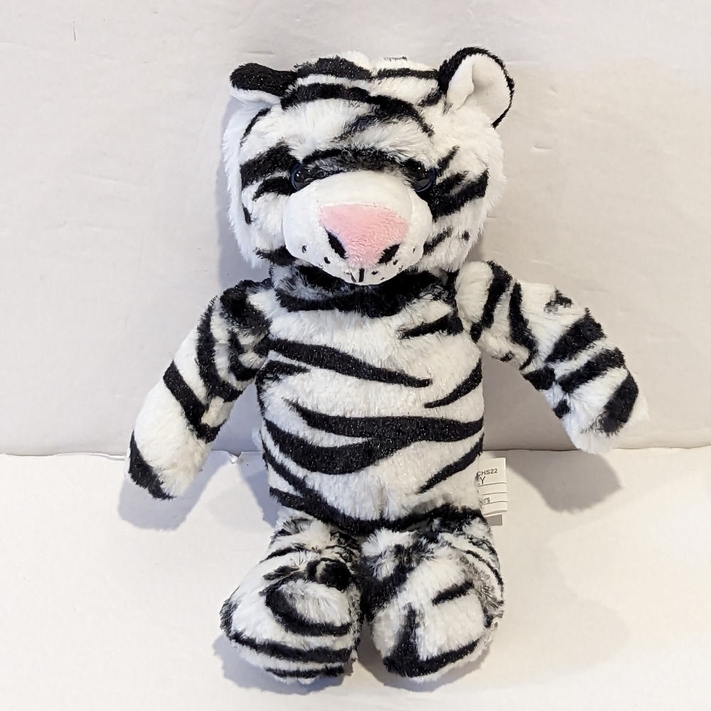2/$20 Kinder Surprise White  And Black Tiger Plush